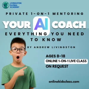 1-on-1 AI Classes for Kids Ages 8-14: Private AI Lessons for Kids